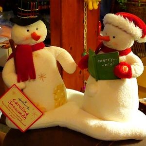 2003 Hallmark Caroling Snowmen Dance And Sing We Wish You A Merry Christmas